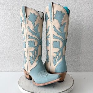 NWB Lane Jolene Buttermilk Western Boots